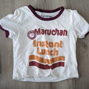 Cropped Maruchan Ramen Shirt